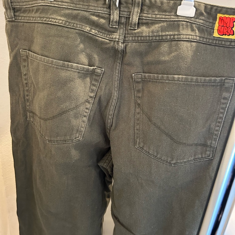 Empyre Green Relaxed Fit Jeans